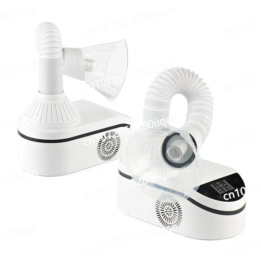 

Nail Manicure Dust Collector 230W Strong Suction 360° Rotatable Nail Vacuum Cleaner With LED Spotlight Retractable Elbow Design