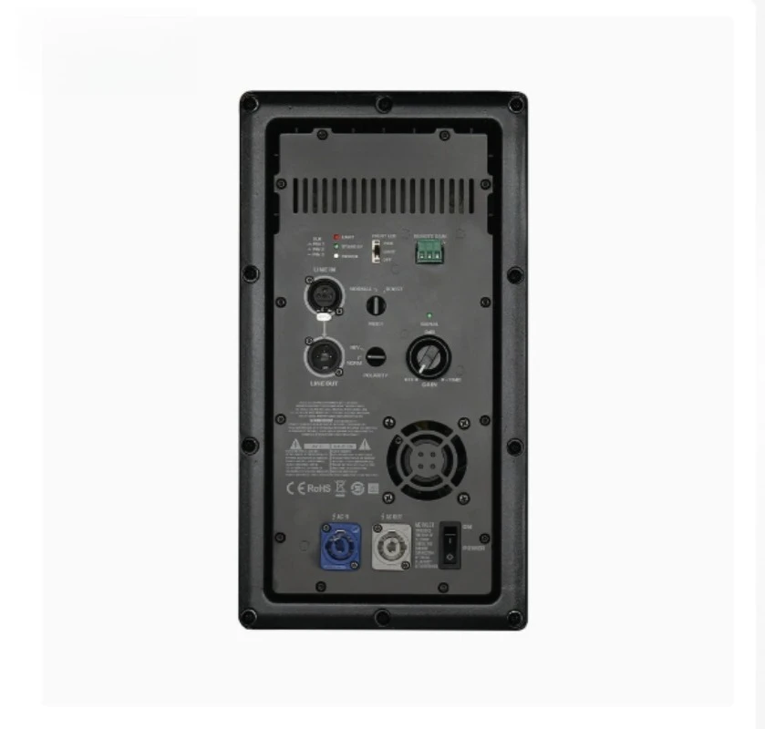 Professional Digital Amplifier Module Rear Panel Board for Active Speaker Subwoofer with Metal Case