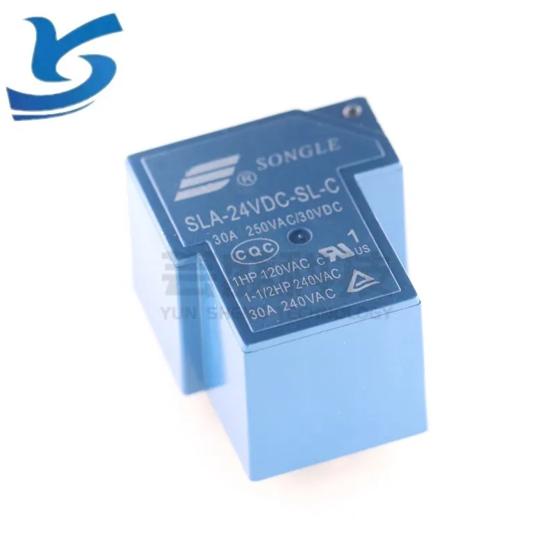 sla-24vdc-sl-c relay 5V 12V 24V Original New AC/DC POWER DIP 4-pin 5-pin In stock