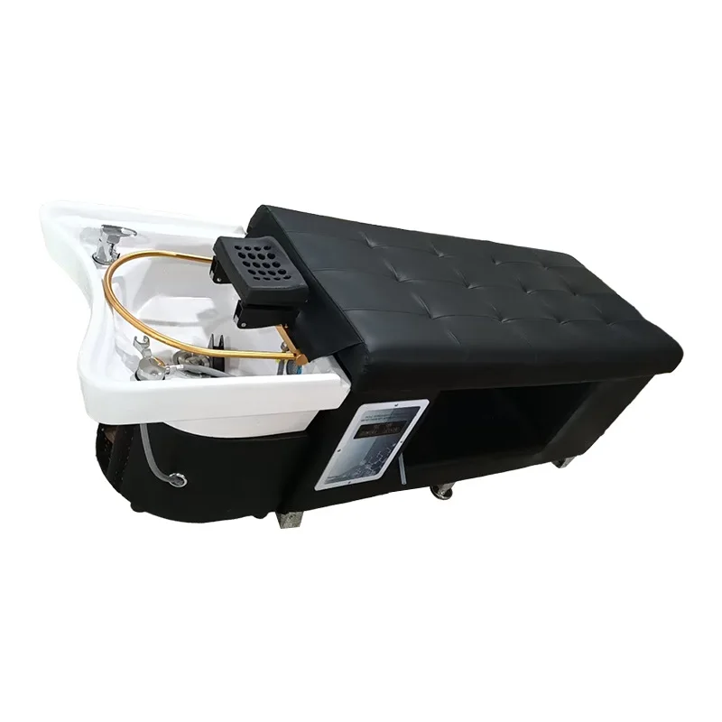hair washing bed, hair care center, fumigation and steaming water circulation head therapy flushing bed