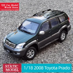 1:18 scale FOR Toyota PRADO GX  2008 alloy car model SUV  for friends gift Collection gift Static ornament Birthday present