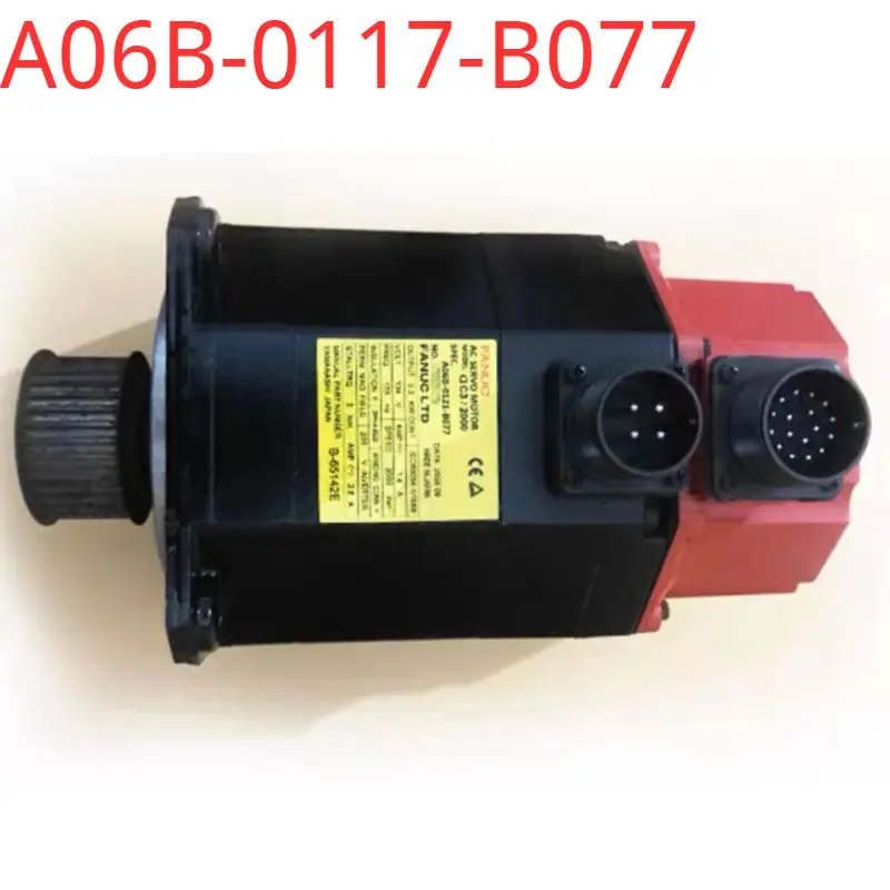 A06B-0121-B077 FANUC original disassembly servo motor detection OK