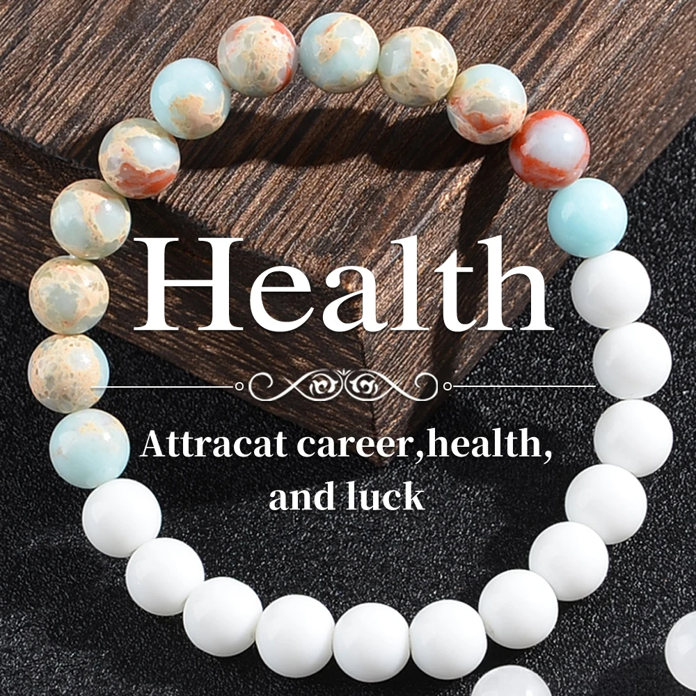 Longevity Health & Wellness Hotel - Pulsera de Salud de piedra Shoushan