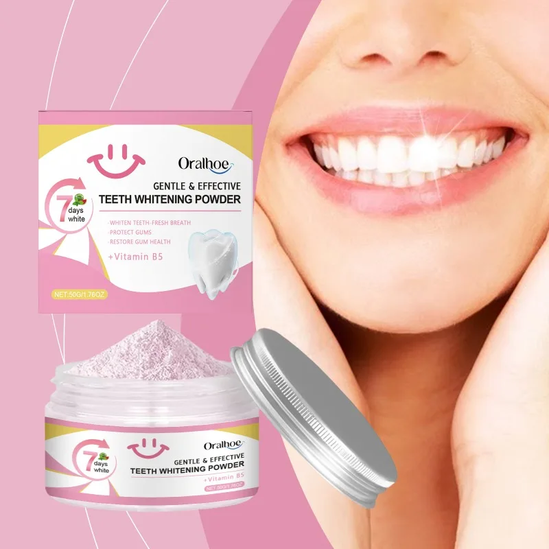 Tooth Whitening Powder - Natural Whitening and Deep Cleaning for Men and Women, Fresh Breath Daily Toothpaste