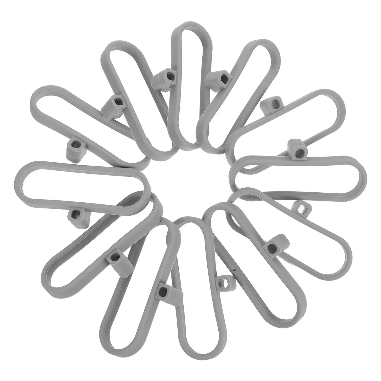 

12 Pcs Silicone Ring for Cup Hanging Spoon Jar Utensils Holder Spoon Storage Function Food Storage Kitchen Bar Accessories