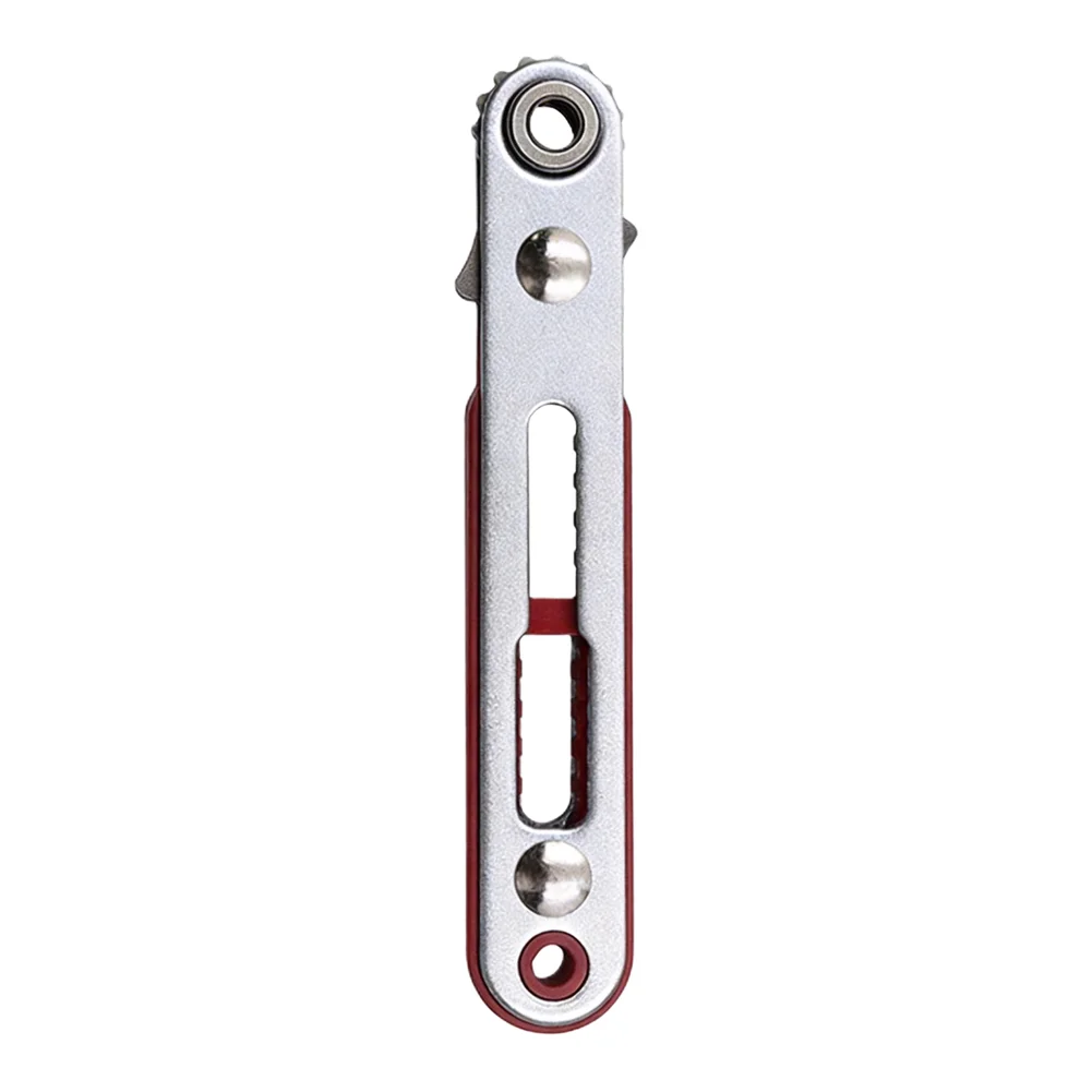 Ratchet wrench with T handle 5 pcs bit storage holes magnetic bit holder fits 6.35mm bits for repair and maintenance