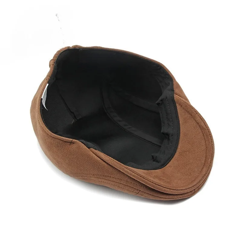 Simple Hat for Men and Women - Classic Beret for Spring and Autumn - English-style Baseball Cap - Retro Forward Hat Best Seller