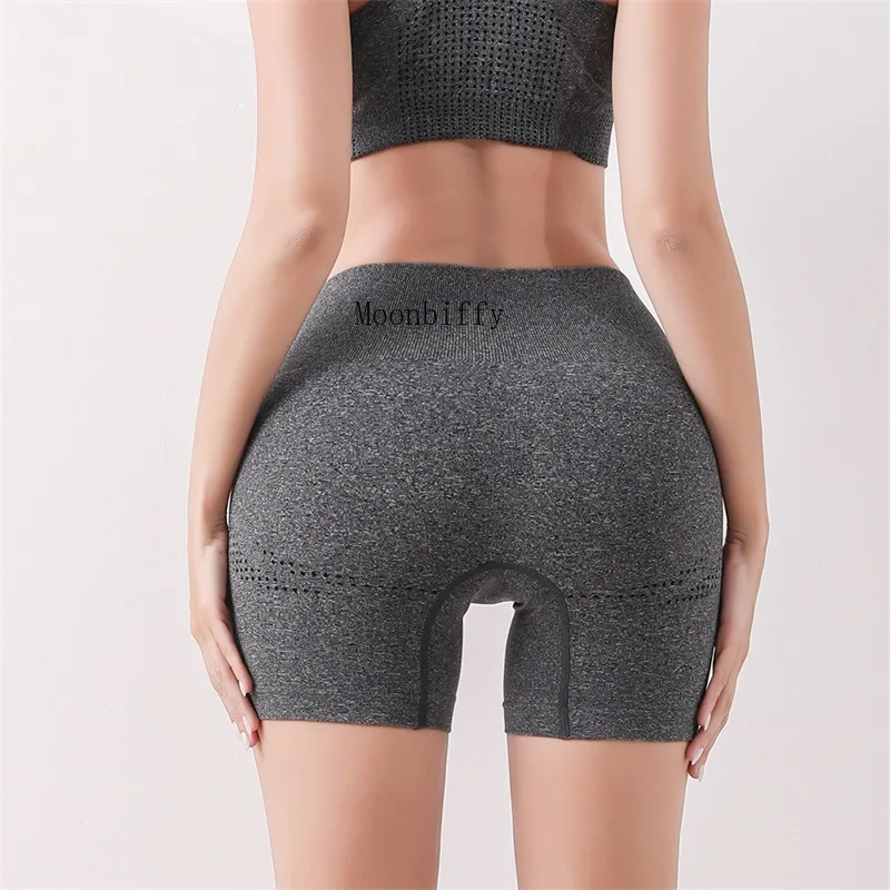 Womens High Waisted Seamless Shaping Body Shaper Boyshorts Panties Tummy Control Underwear Slimming Shapewear Shorts