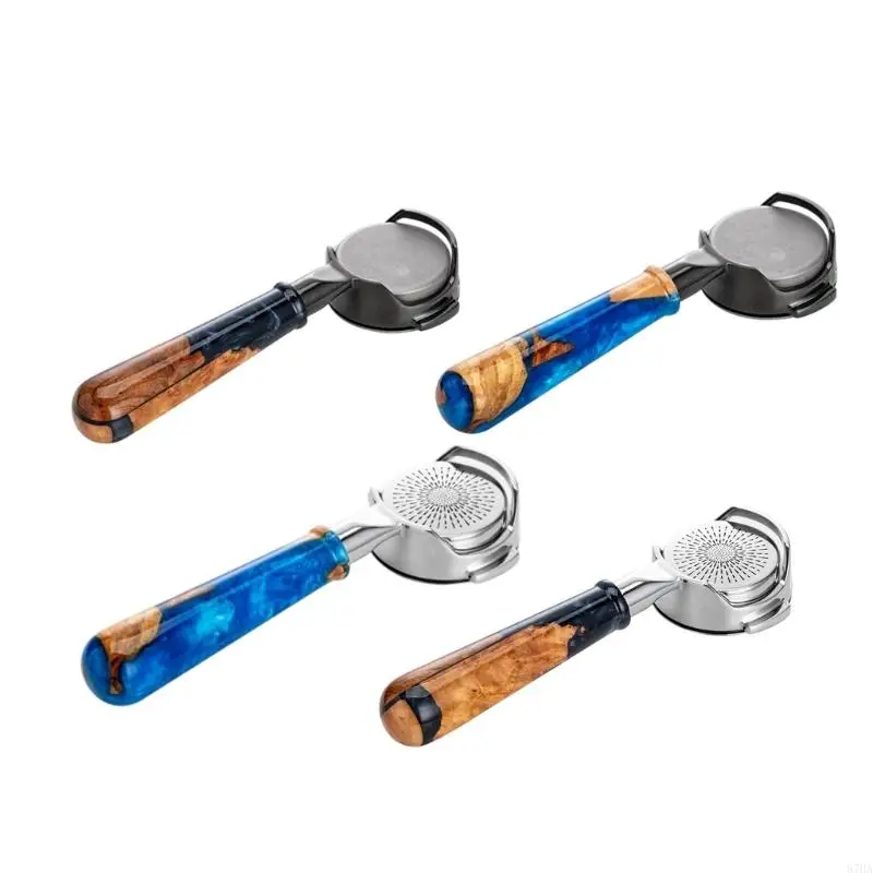 Practical Stainless Steel Reinforced 2 Ear Portafilter Replacement Handle Suitable for E61 Coffee Machine Models 87HA