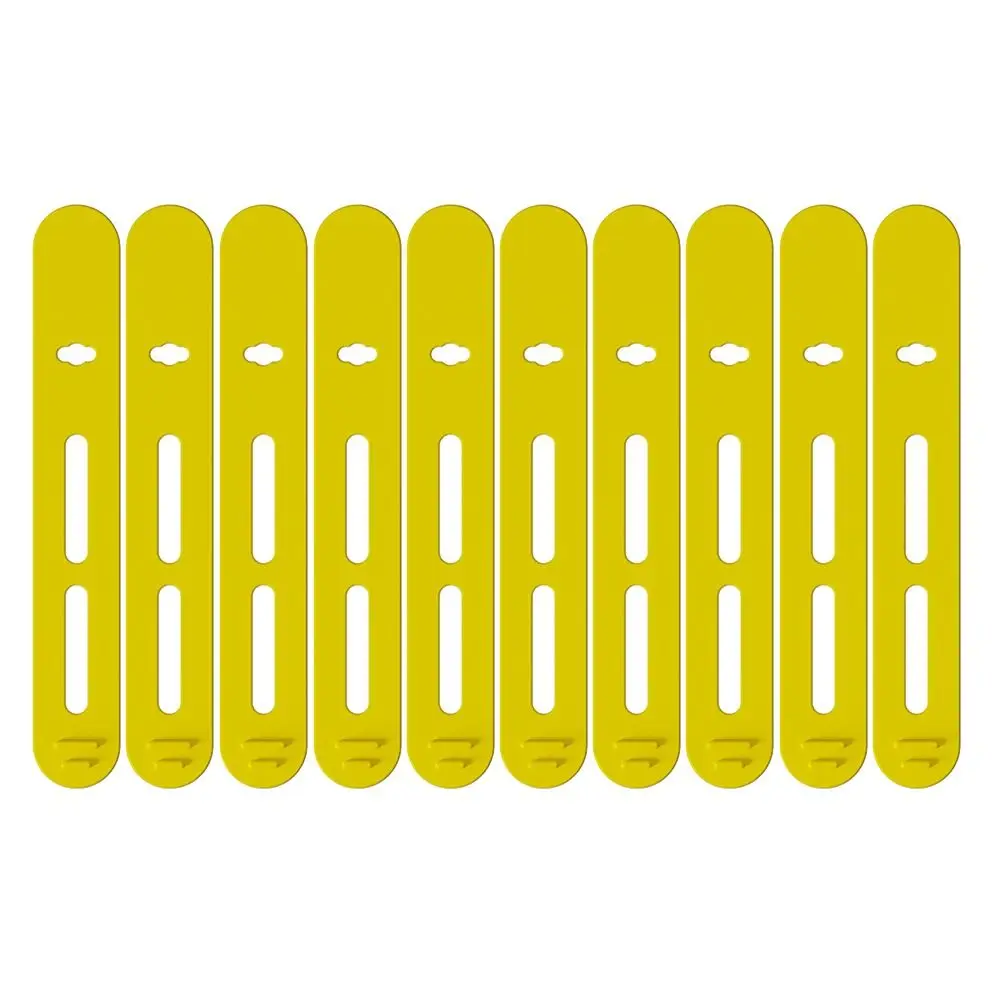 10Pcs Silicone Data Line Winder Straps Line Storge Holder Silicone Cable Ties Clips Elastic Charger Cord Management