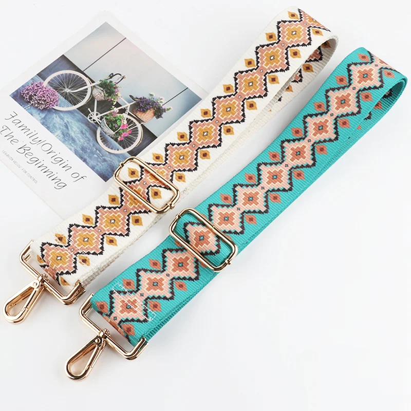 

Nylon Shoulder Bag Strap Adjustable Women 5CM Wide Bag Belt Strap Accessories Replacement Strap Wide Purse Strap Chain Bag Strap