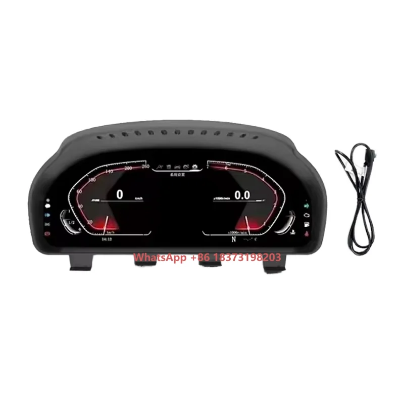 2022 Latest 3 Series F30 F31 F35 2013 2017 Dashboard Instrument Original Car LCD Digital Cluster CarPlay SD Card Connection