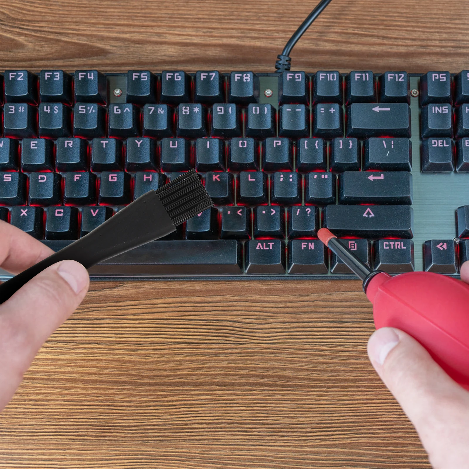 

11pcs Portable Anti-Static Cleaning Brush For Keyboard Laptop Fan Dust Removal Household Appliances Circuit Boards Usb Ports