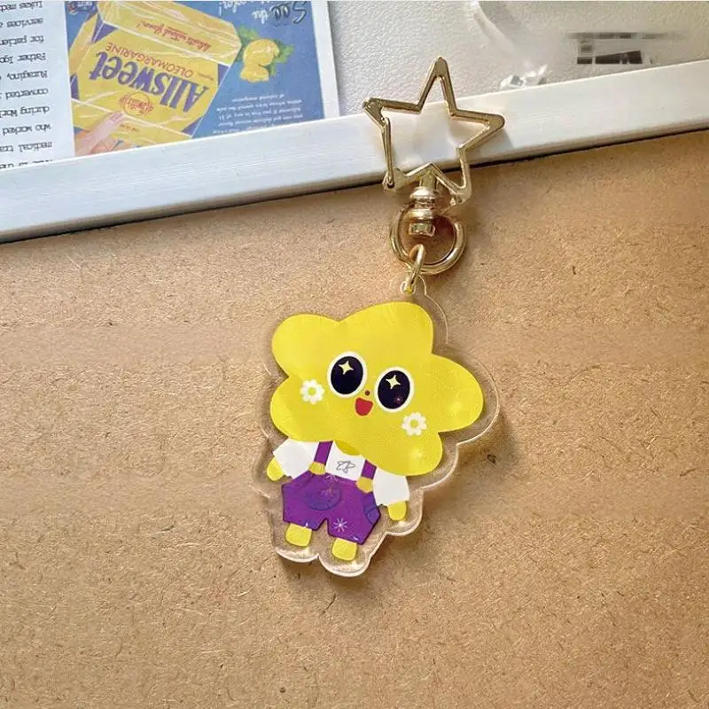 Thai CP AouBoom Aoun Boom Cosplay Keychain Unisex Kawaii Acrylic Pendant Phone Chain Keyring Key Chain Bag Accessories Gift Prop view 6