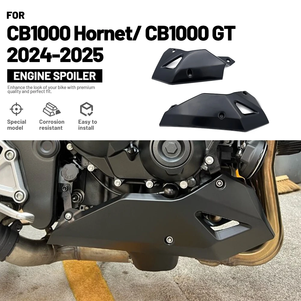 Motorcycle Engine Lower Cowl (Chassis Guard/Side Fairing) Engine Protection Accessory for Honda CB1000 Hornet / CB1000 GT