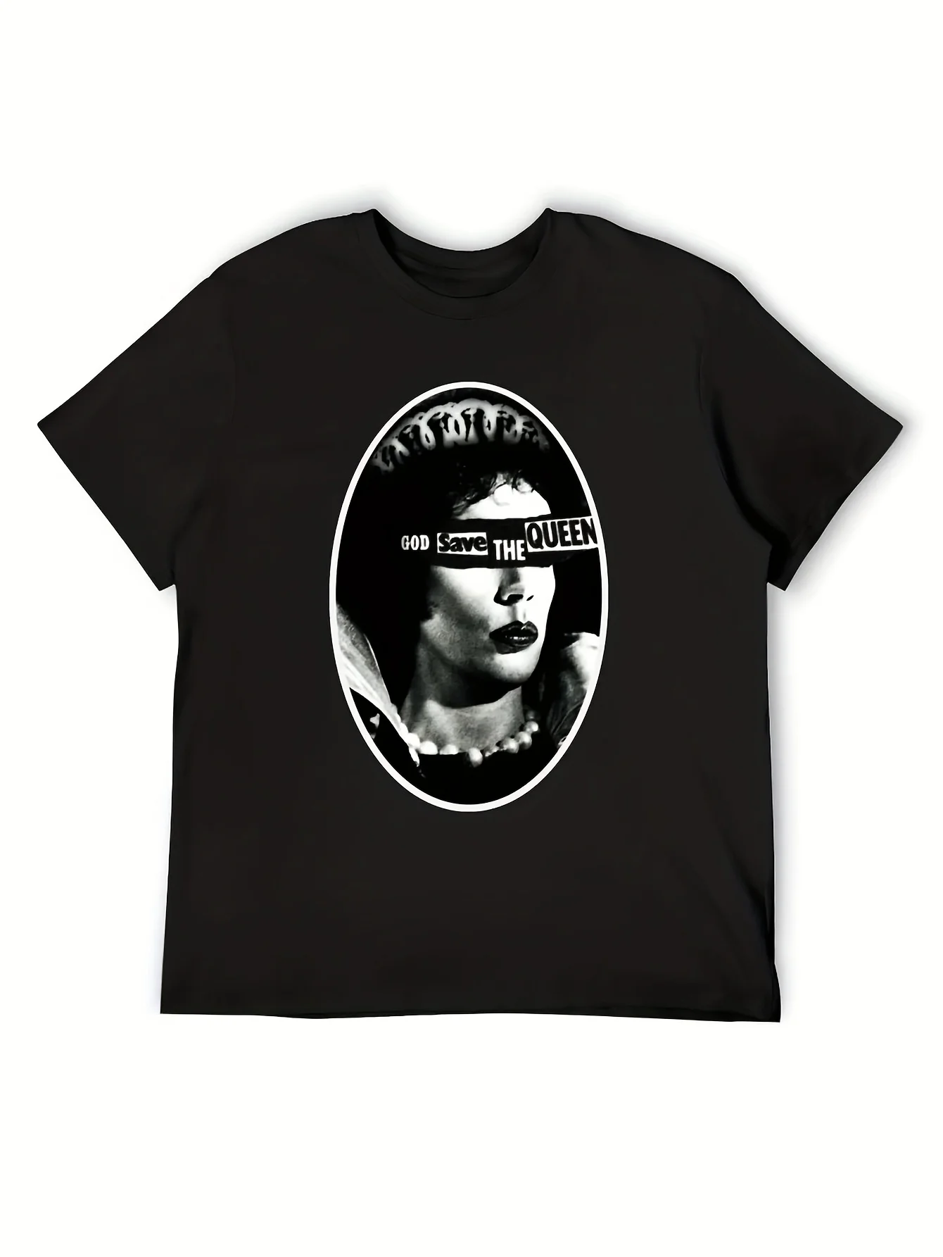Классическая футболка God Save the Queen Frank-N-Furter, футболка с аниме, забавная рубашка на заказ, хлопковая дизайнерская футболка для мужчин