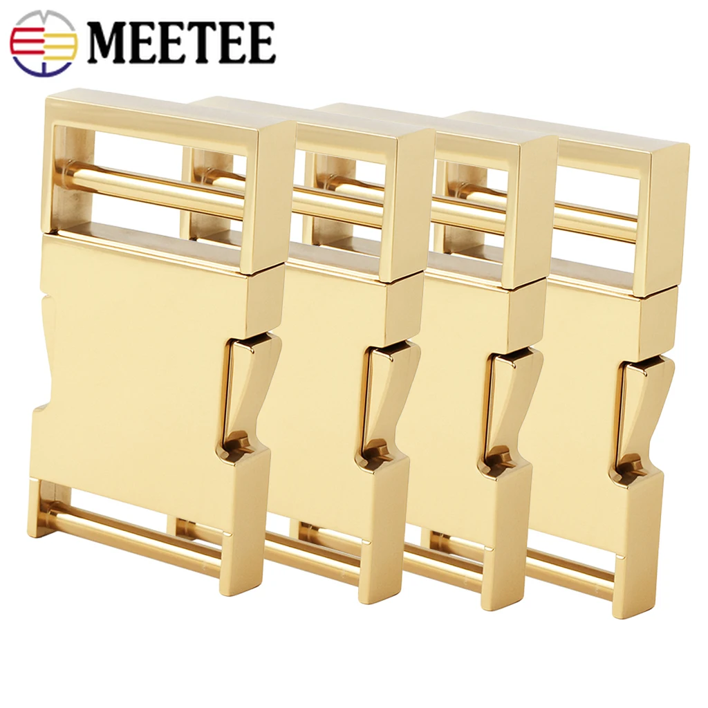 

3Pcs 19/25/32/38mm Metal Buckles Backpack Webbing Release Snap Hook Belt Buckle Dog Collar Fastener Clasp DIY Bag Accessories