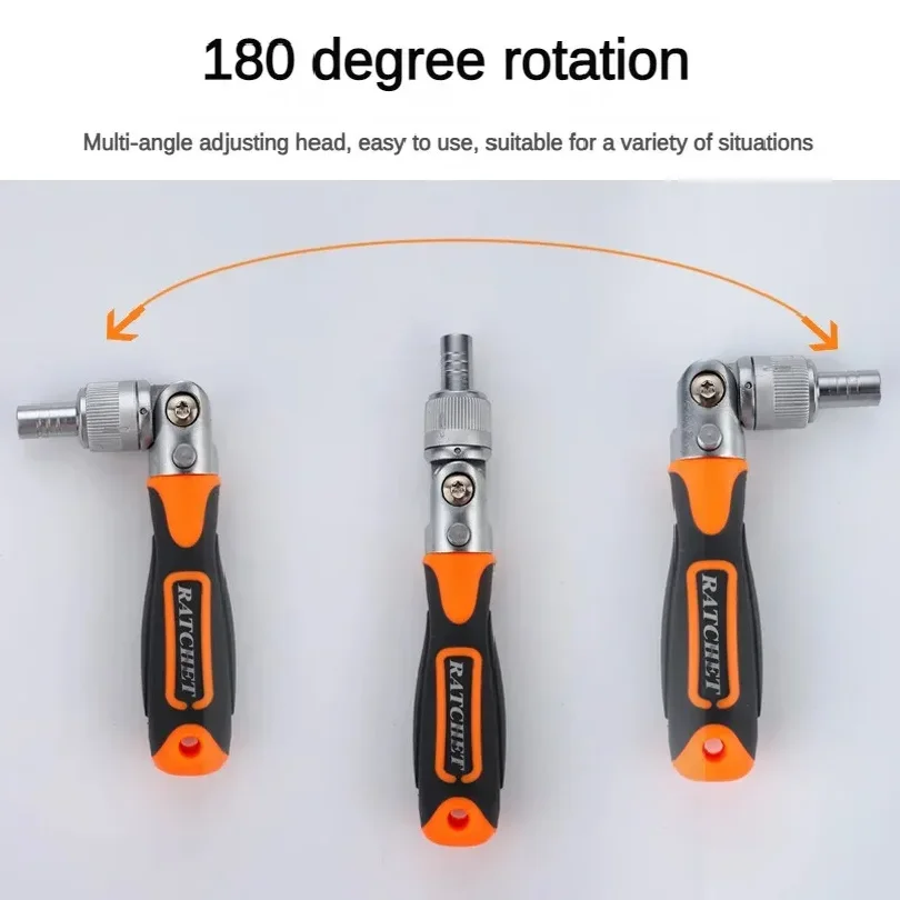 38pcs Professional Motorcycle Bicycle Maintenance Tool Set Quick Hand Tool Ratchet Screwdriver Sleeve Portable for Bike Repair