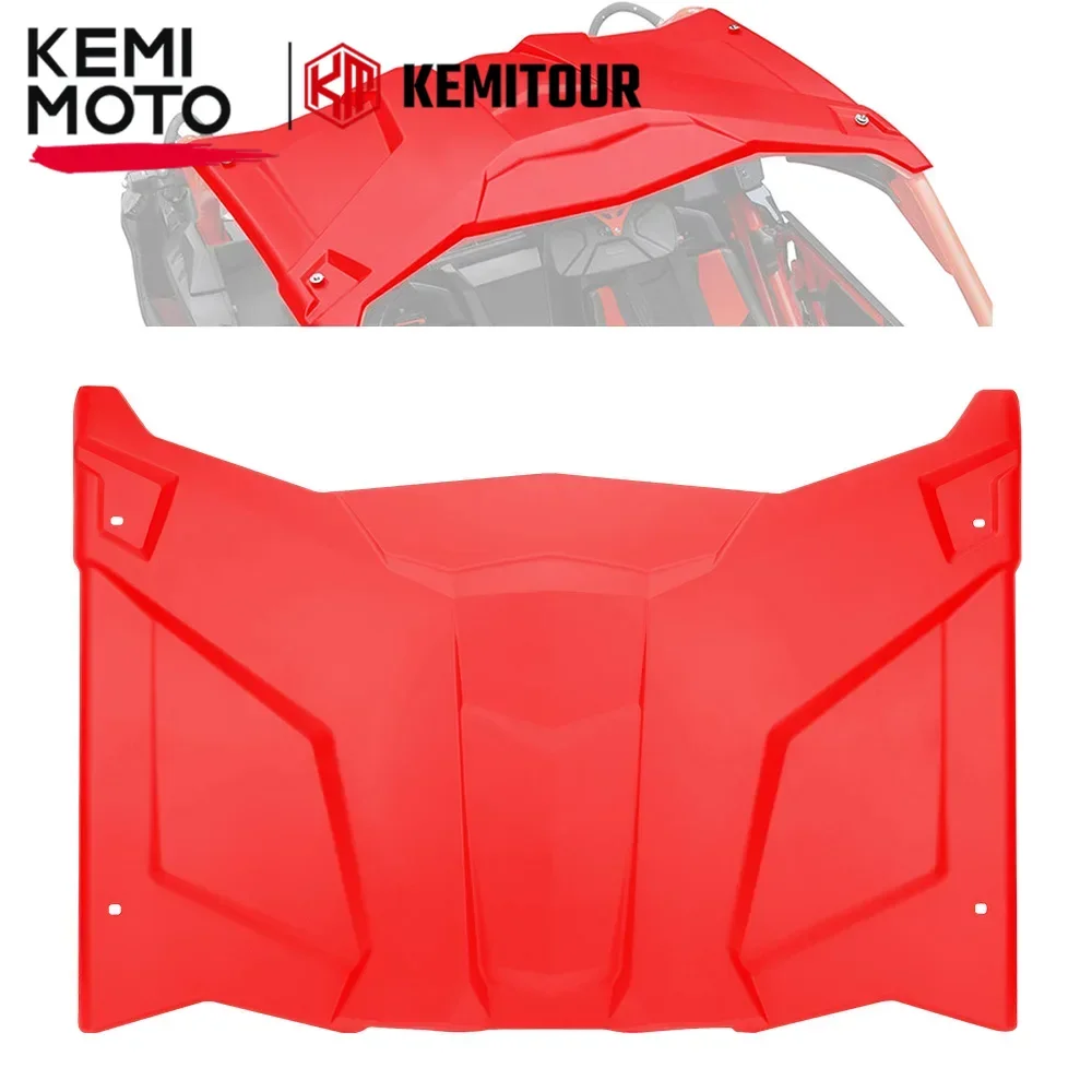 

KEMIMOTO UTV Red Roof Hard Top 715002902, 1 шт., совместим с Can-Am Maverick X3 4x4 XRC 1x XRC XRS RS DS Turbo DPS 2-Door