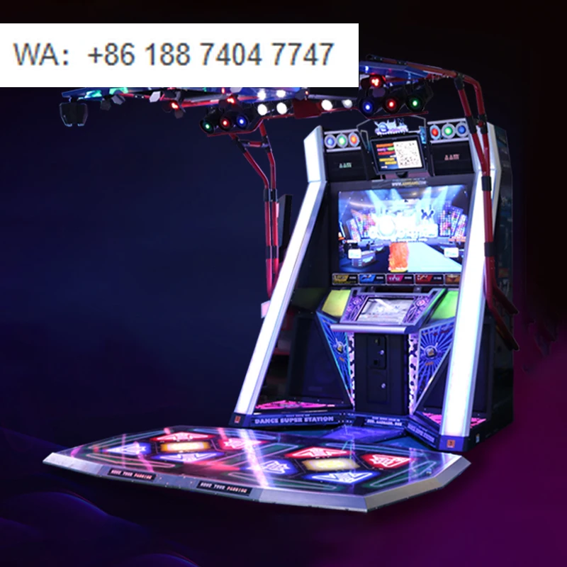 Indoor Commercial Amusement Park Charming Video Game Arcade Mall Large Equipment Dance E Dance Famous Dance Arcade Coin-operated