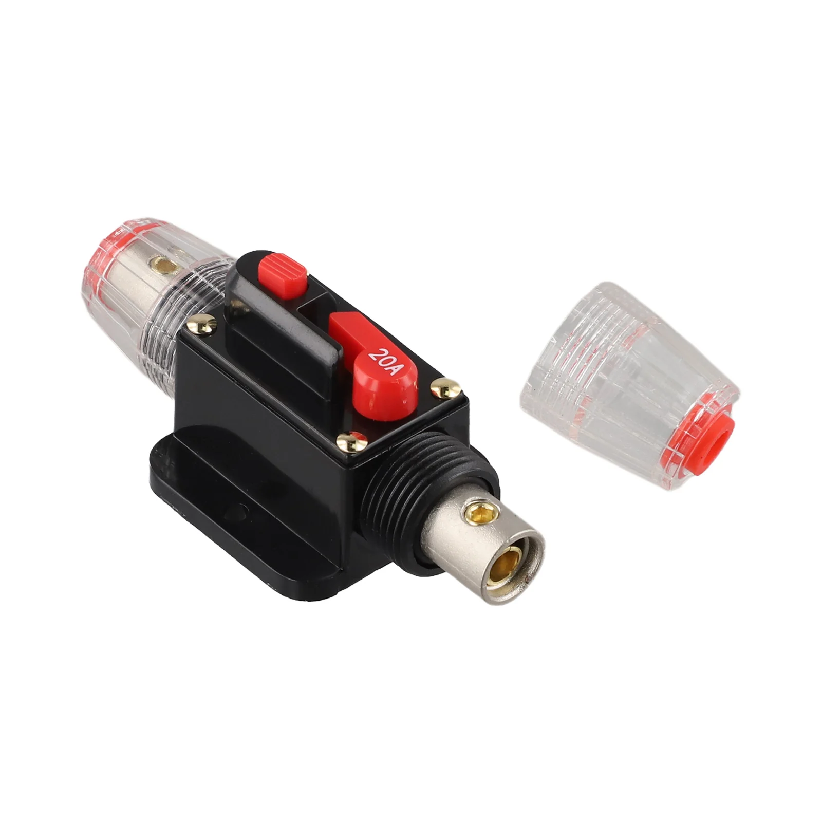

12V-24V DC Auto Inline Fuse Breaker Battery Safety Audio System Protection 4 *1-5 8 *1-9 16 Temperature Resistance
