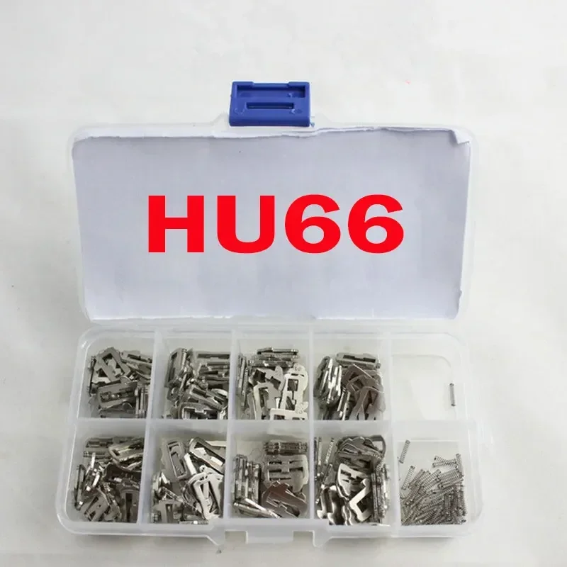 200Pcs/Lot for HU66  Car Lock Repair Accessories Car Lock Reed Lock Plate for VW Audi 1 2 3 4 11 12 13 14 Each 25pcs