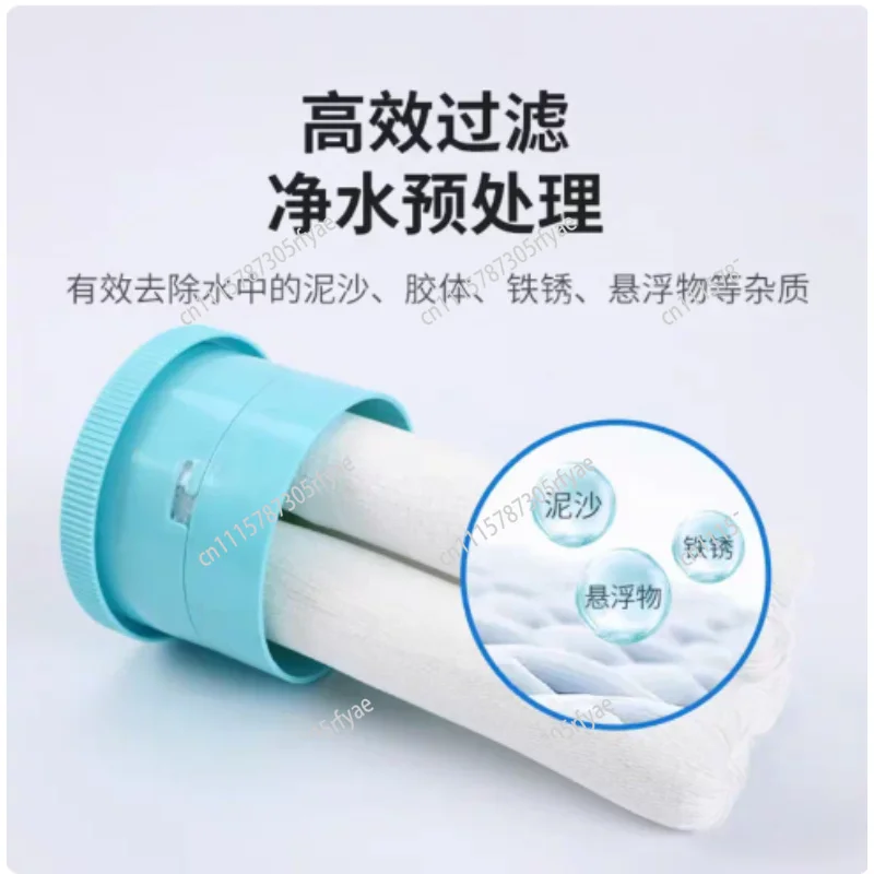 10 Inch 20 Inch PVDF Ultrafiltration Membrane Filter Cartridge Washable Water Filter Element Front Pre Filter Replacement