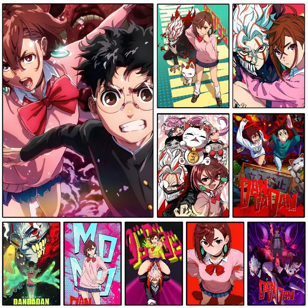 D-Dandadan Anime Poster  HD sticky wall waterproof home livi