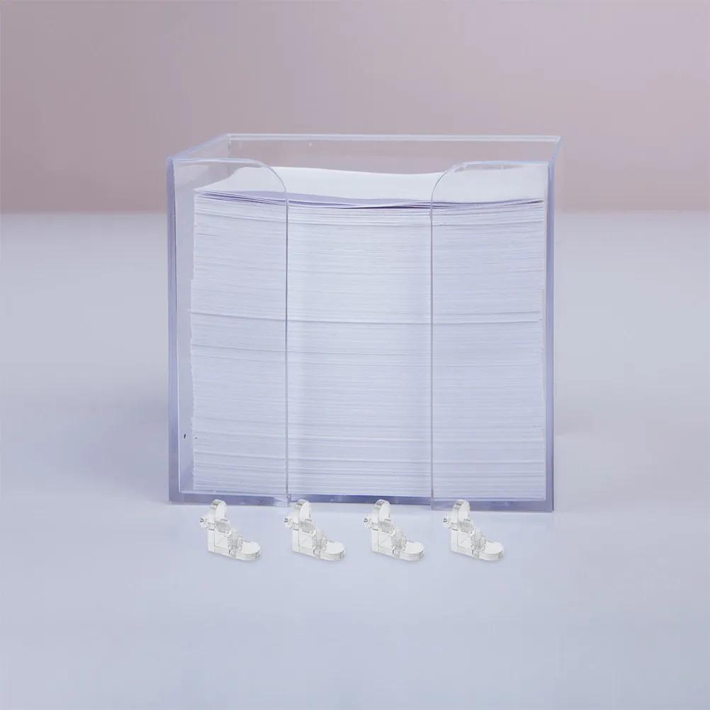 15Pcs Transparent Acrylic Corner Brackets L-Shaped Corner Connector Bracket for Display Box Reinforcement Acrylic Cabinet