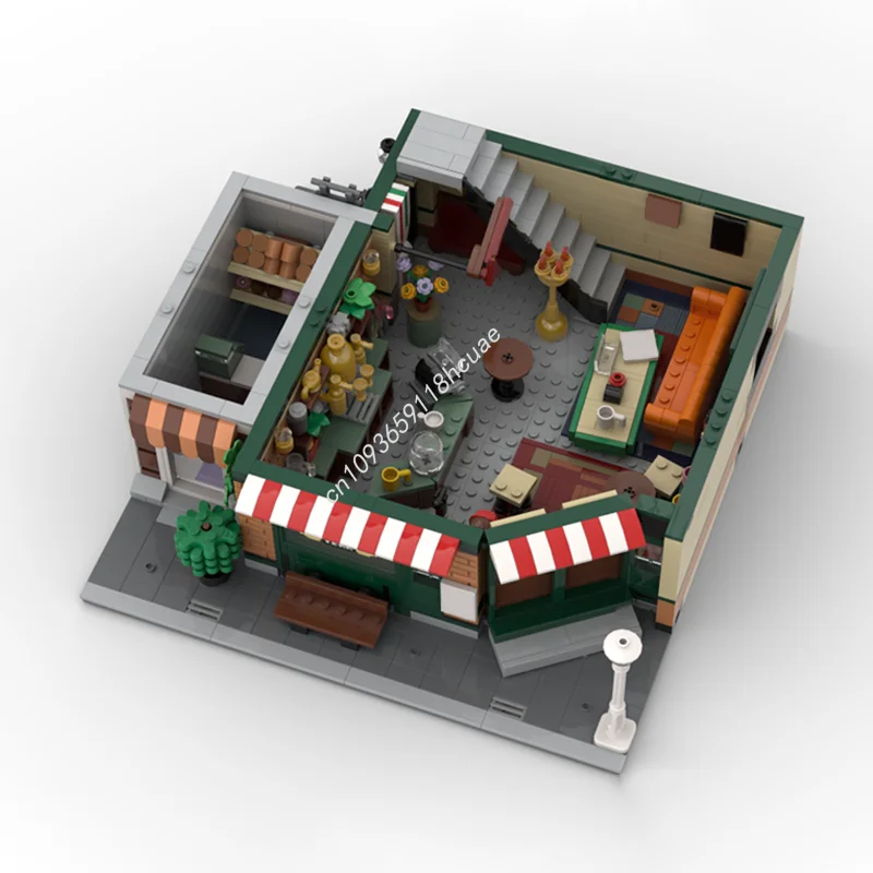 2900 قطعة MOC وحدات مركزية بيرك وحدات نموذج اللبنات العمارة اللعب فكرة هدايا عيد الميلاد التعليم عيد ميلاد الاطفال