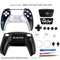The Last of US For PS5 Controller Housing Shell Kit Front Cover Case 3D Cap L1R1L2R2 Replacement For PS5 BDM-010/020/030/040/050