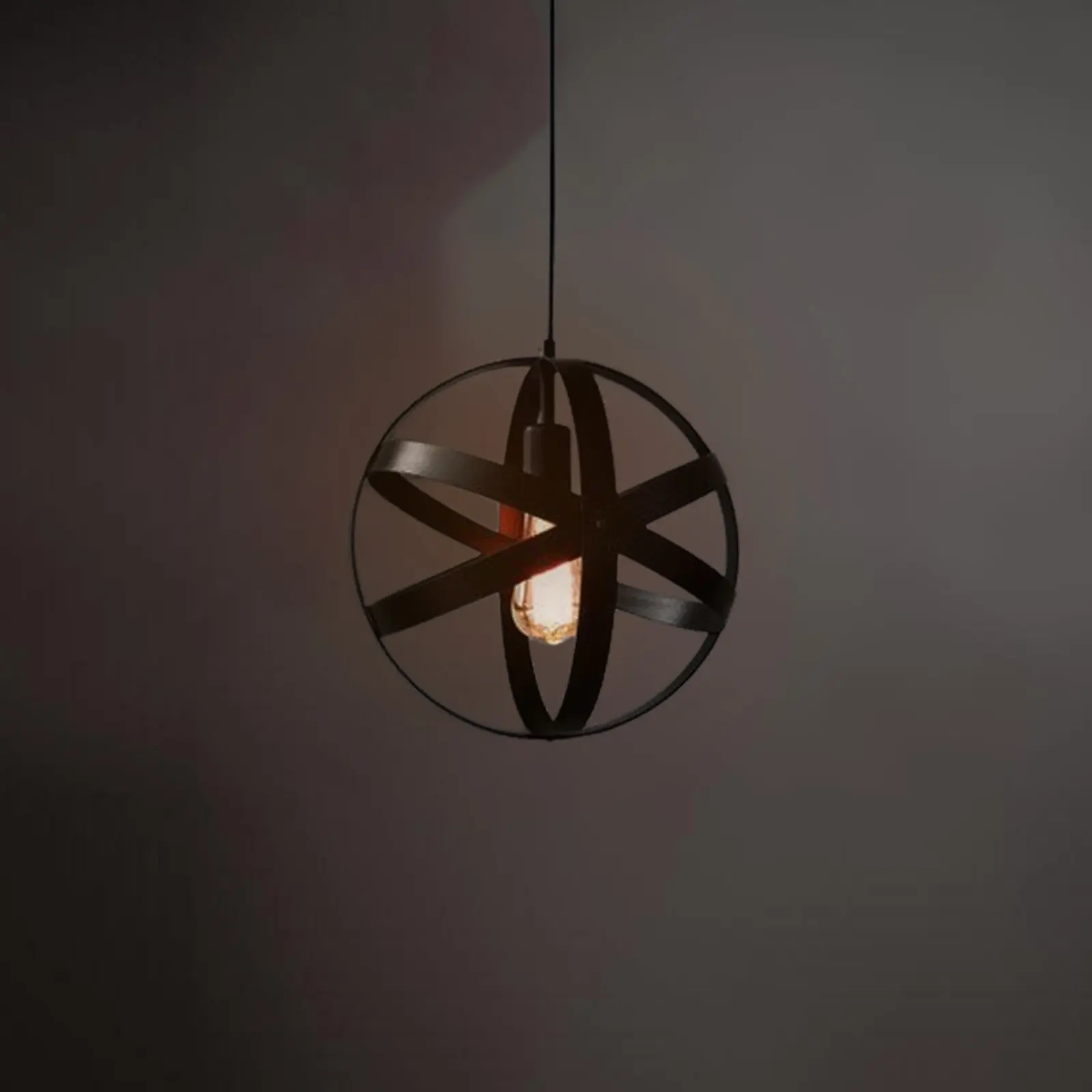 

Винтажный металлический абажур-клетка из проволоки для подвесного светильника, для бара, кафе, магазина, домашнего декора, замена освещения, маленькая подвесная лампа