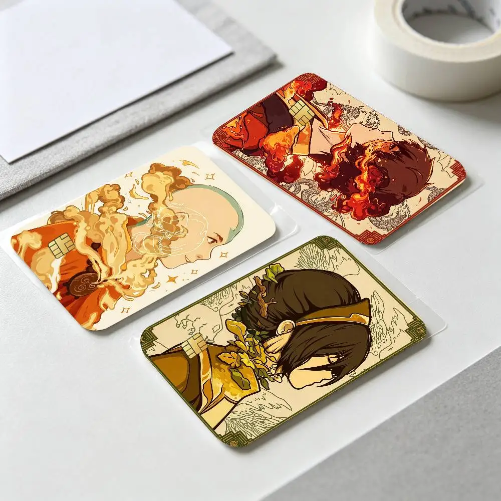 The L-Legend of Aang The L-Last A-Airbender Card Stickers for Bank Access Protective Waterproof Film Cover Sticker Surprise Gift