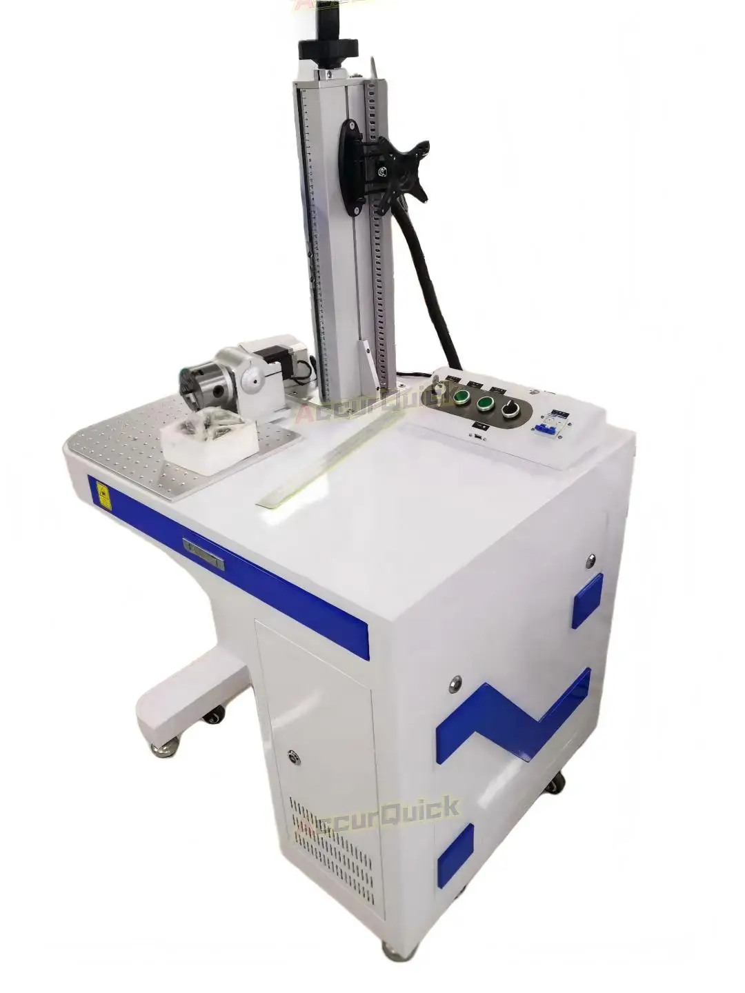 Aluminum Engraving Marking Laser Equipment Raycus 20W Fiber Laser Marking Machine with Ezcad software