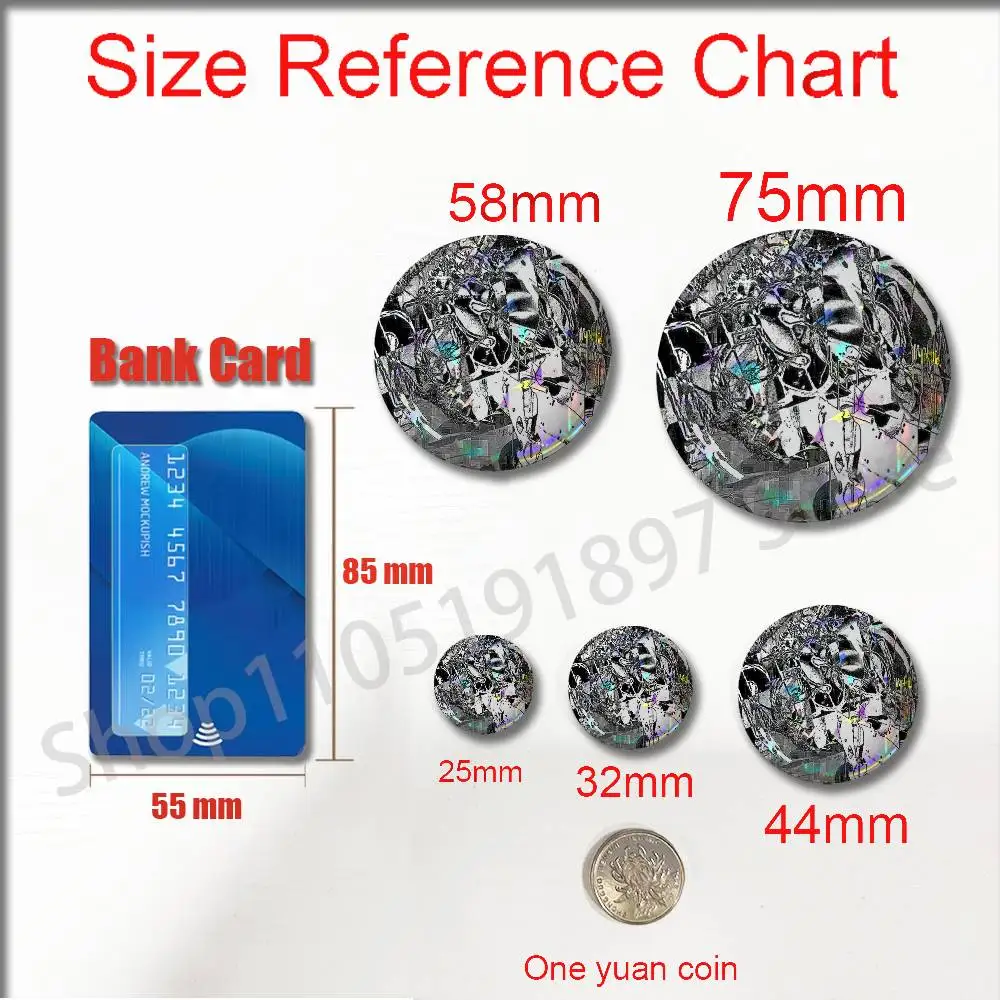 E-Ecco2K E Crest PXE Crush Resist Badge For 75mm 25mm 44mm 32mm 58mm Round Pin Brooch Insignia Shell Adornment