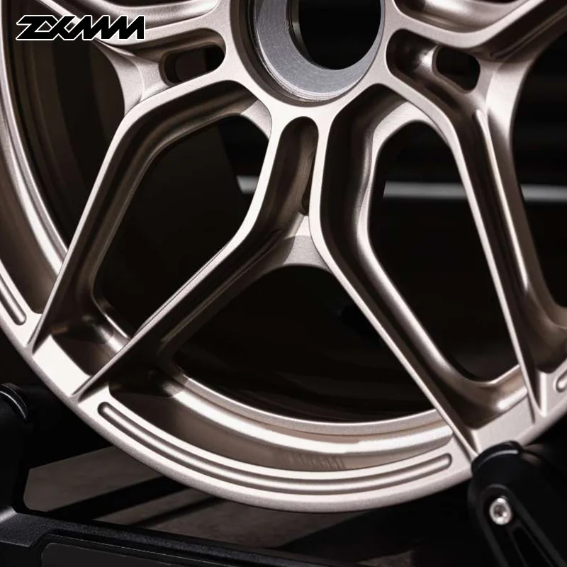 

ZXMM Car Rim Custom Alloy Forged Wheel 1- Piece Passenger Car Wheels Sliver 19Inch 20inch 21inch 22inch Forging Rim