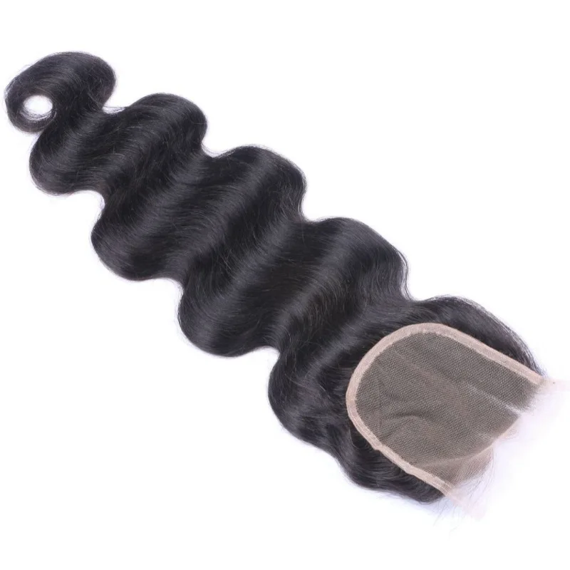 22 Zoll 5x5 Lace Frontal Body Wave Echthaar für Frauen, 150% Dichte, vorgezupft mit Babyhaar, unbehandeltes Remy-Haar, natürliche Farbe – Detail 2