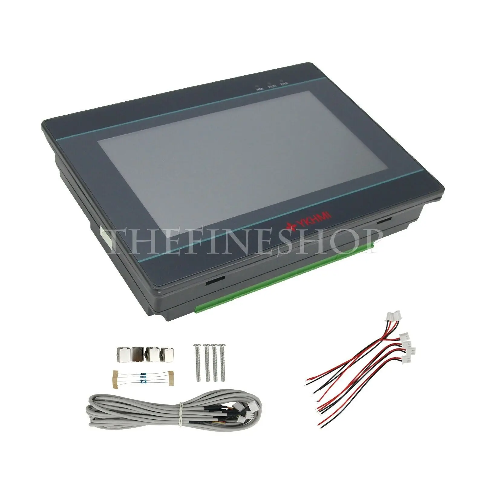 PLC Controller Programmable Logic Controller 7" HMI Touch Screen For Industrial