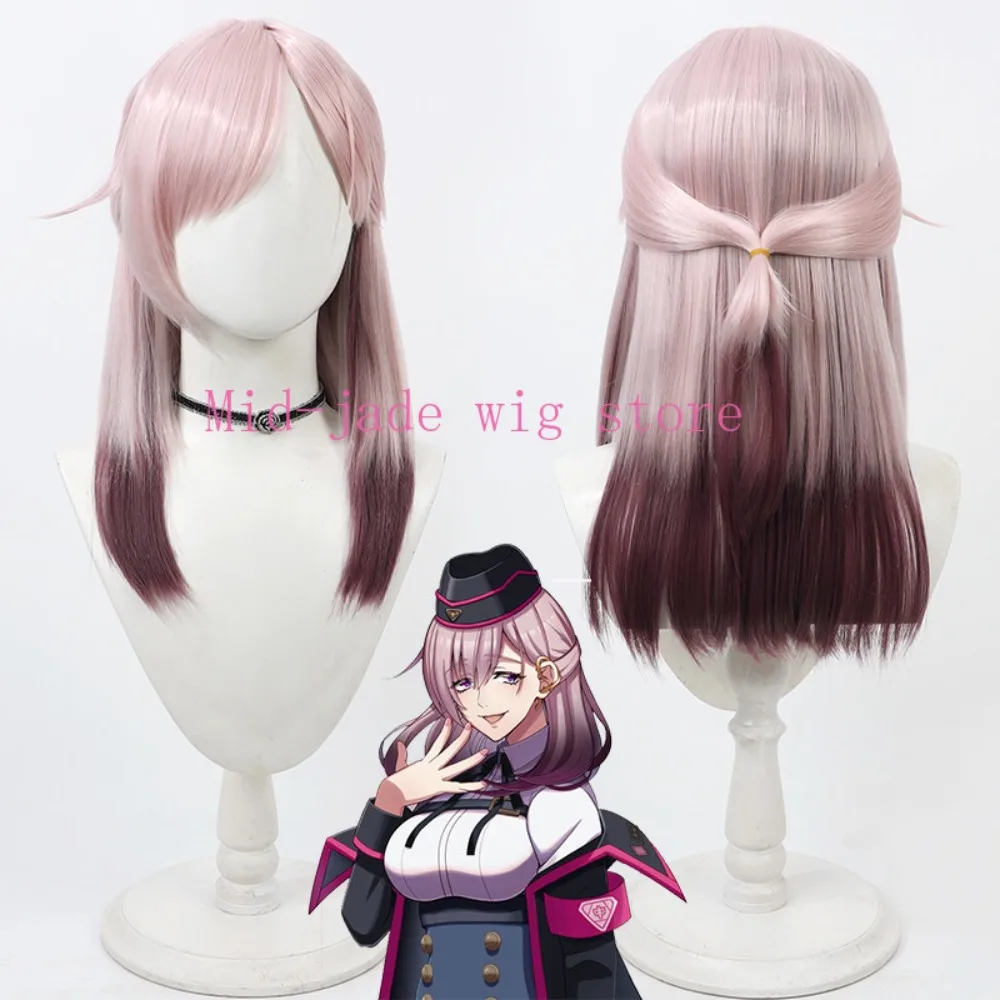 Hotohoto Cosplay Wig Realistic Scalp Two Tone Gradient Hair for Summer Music Event and Photo Shoot