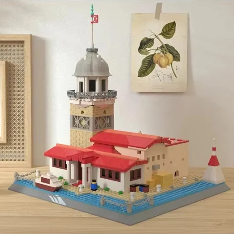 

910PCS Kids Building Block Toys Turkey Maidens Tower Model Bricks Assemble Moc Educational Children Toys For Kids Adults Gifts