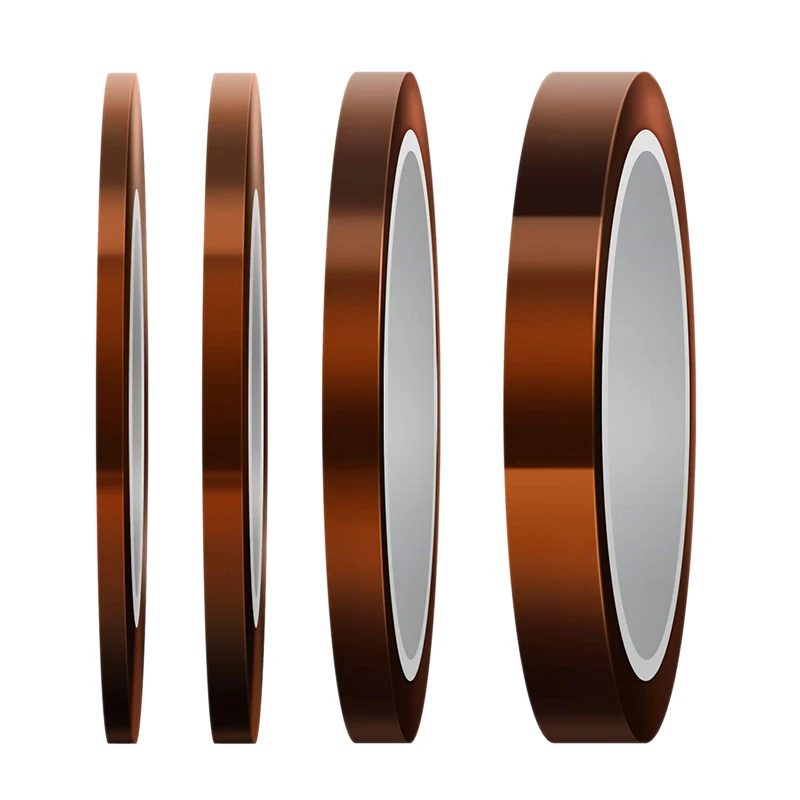 [NEW!A08R】 4 Pcs Heat Resistant Tape High Temp Tape Sublimation Tapethermal Tape For Sublimating Print Heat Transfer And Insulat