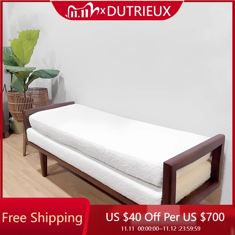 

Modern Wooden Step Stool Vanity Chair Designer Accent Lounge Unique Room Decor Foot Stool Chinese Style Tabouret Home Decor