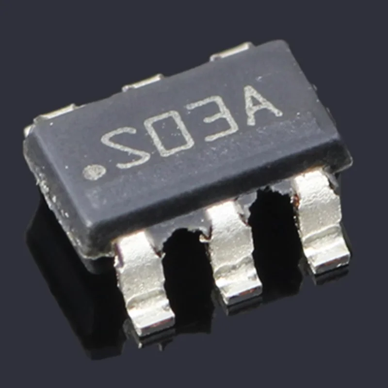 10Pcs New Original Lm2664M6X/Nopb Silk Screen S03A Sot-23-6 Switched Capacitor Voltage Inverter 40Ma 5.5V