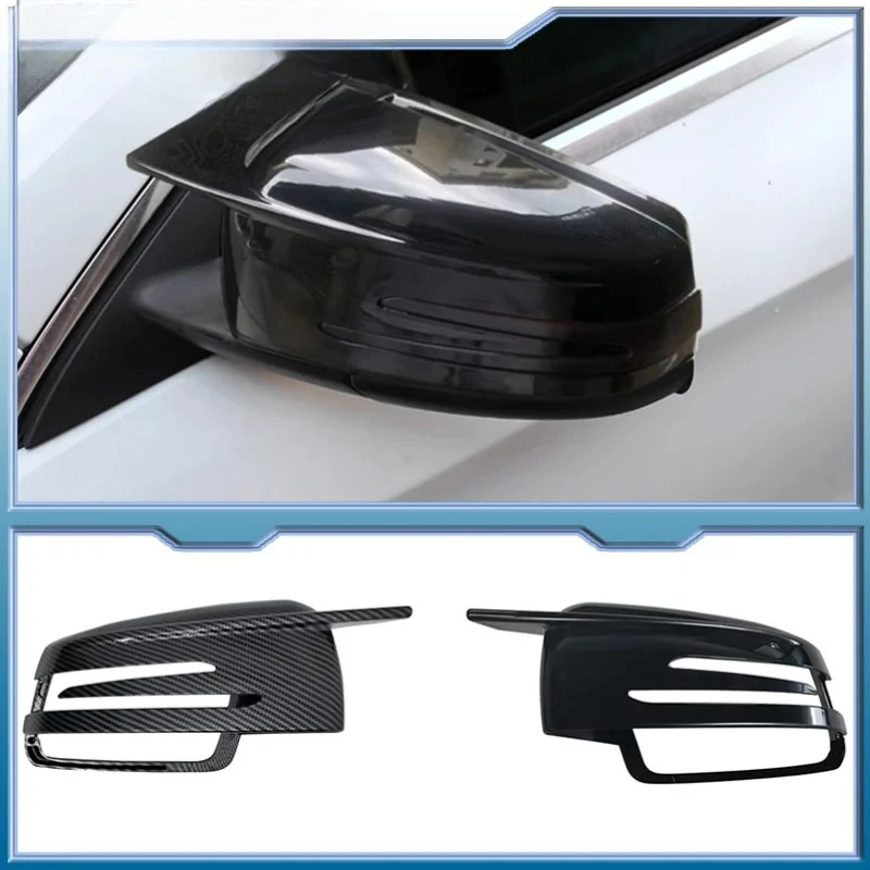 

Крышки боковых зеркал для Mercedes Benz W176 W246 W212 W204 C117 X156 X204 W221 C218 A B C E S CLA GLA GLK Class Черный Замена