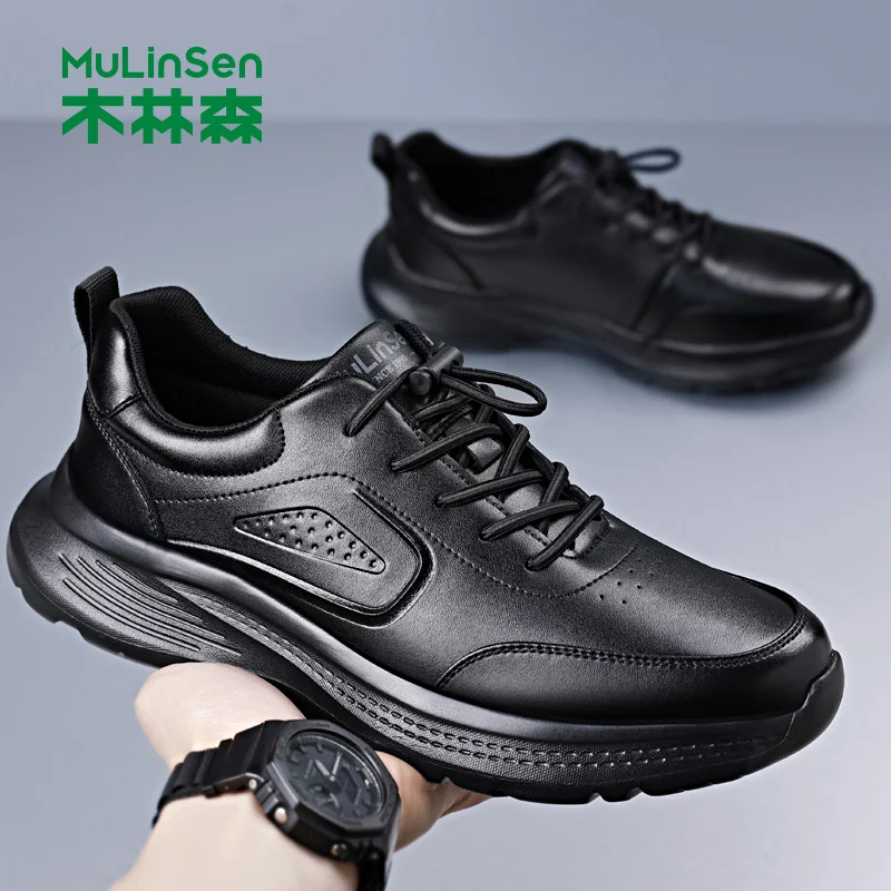 

2026 Men's Casual Sports Shoes Spring New Style Fashion All-Match Soft Bottom Anti-Slip Winter Breathable
