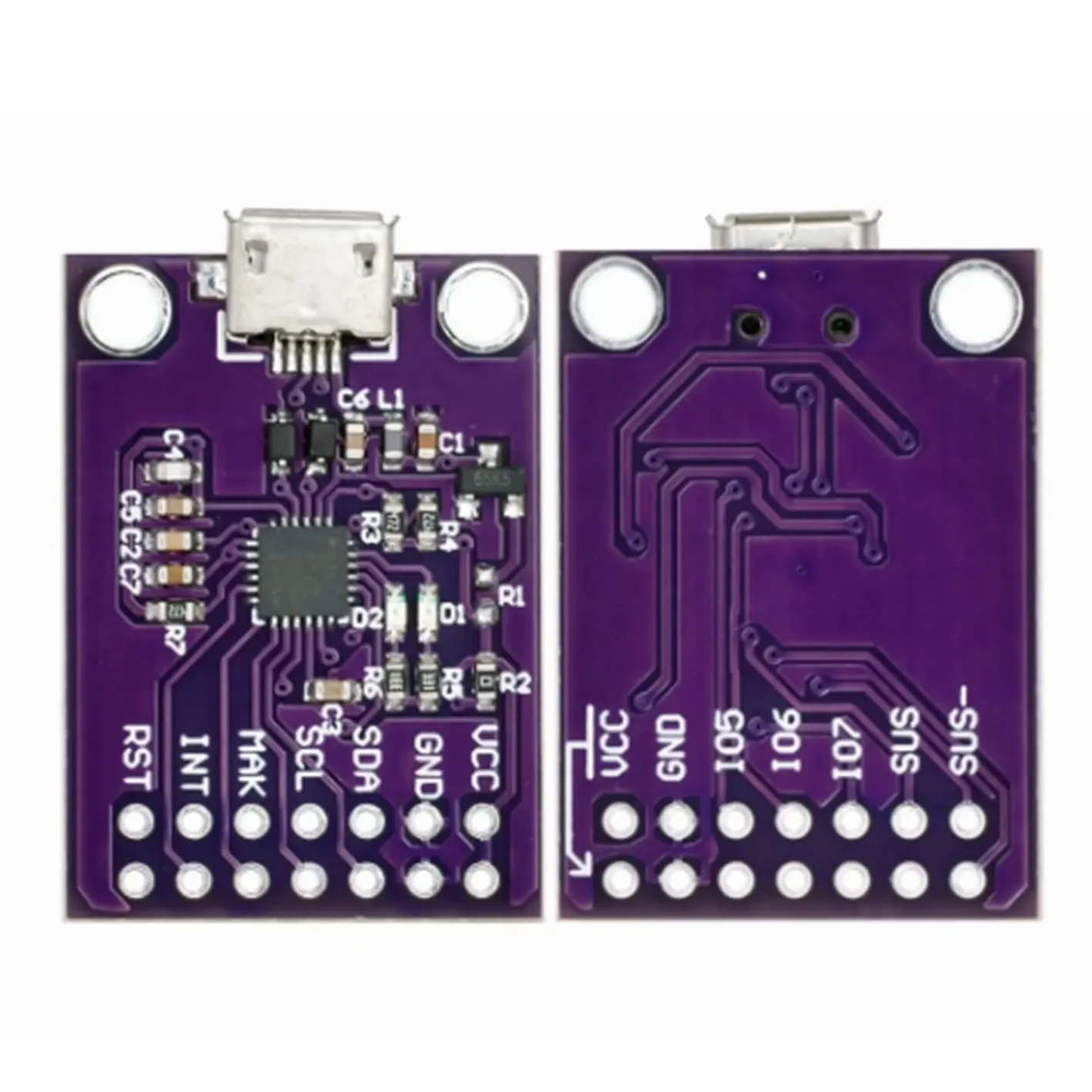 CP2112 Debug Board USB to SMBus I2C Communication Module 2.0 MicroUSB 2112 Evaluation Kit for CCS811 Sensor Module