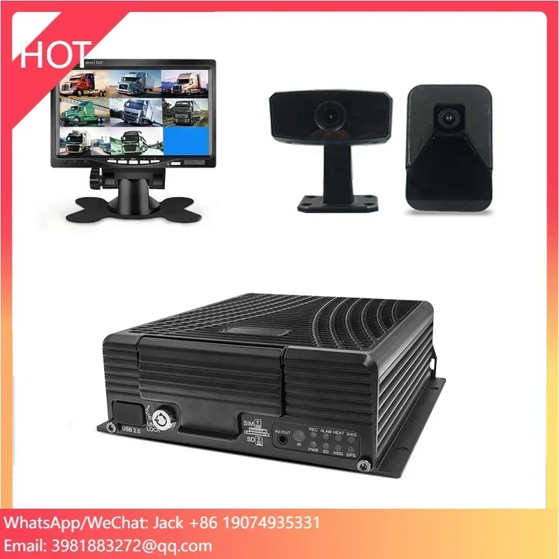 AI Mdvr Driver Fatigue ADAS DVR System 1080p HDD Mobile DVR 360 Aroundview Video Recorder Vehicle Fleet Management