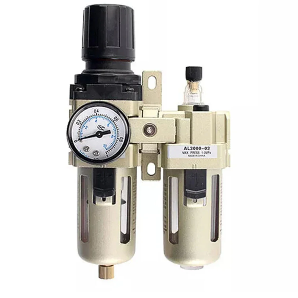 

AC30100303D Air Compressor Pressure Regulator with Oil Moisture Separator for Efficient Pneumatic Tool Operation