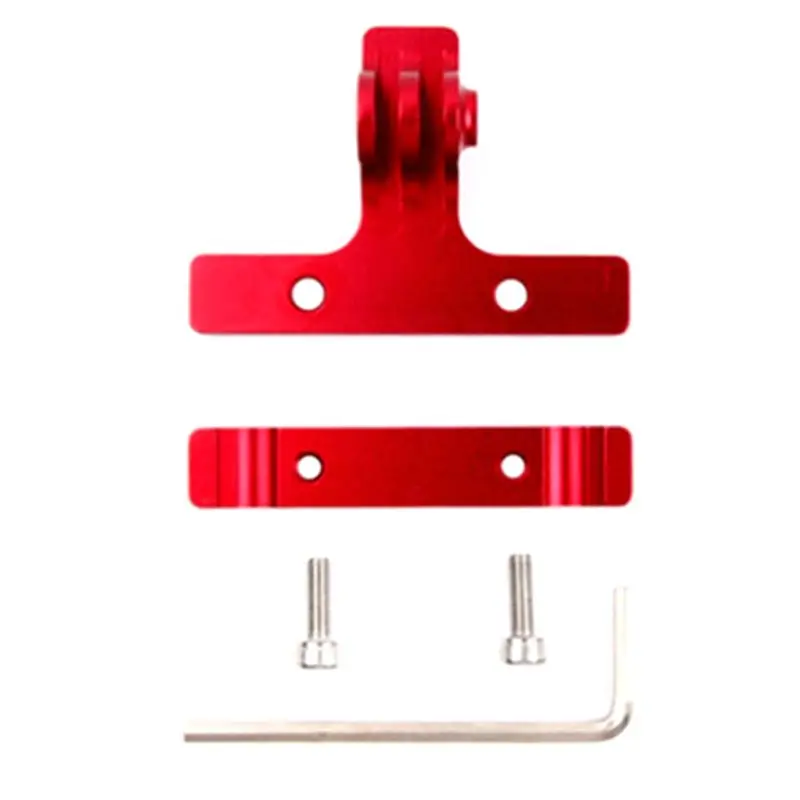Bicycle Back Holder Rear CNC Aluminum Tail Mount For Gopro Accessories For Go Pro Hero 9 8 5 Bike Seat Red