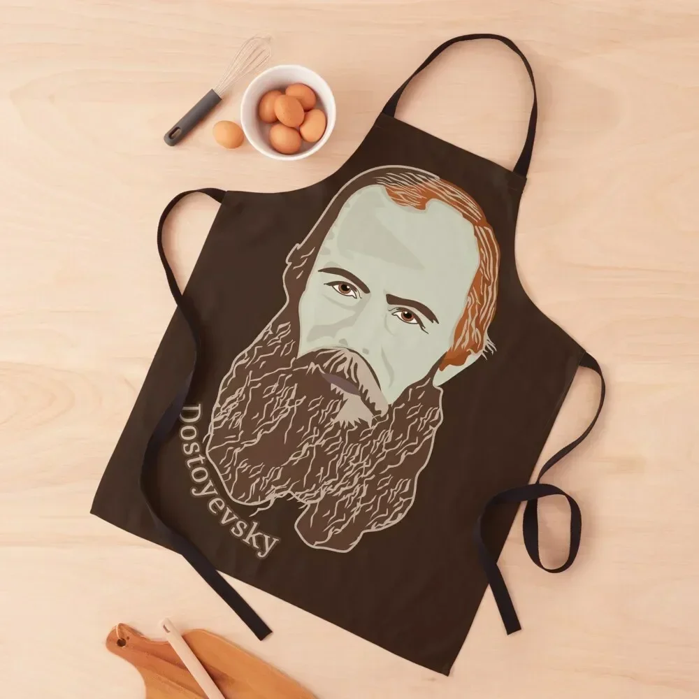 Dostoevsky Apron christmas decoration for women halloween For Hairdresser Things For The Home Apron